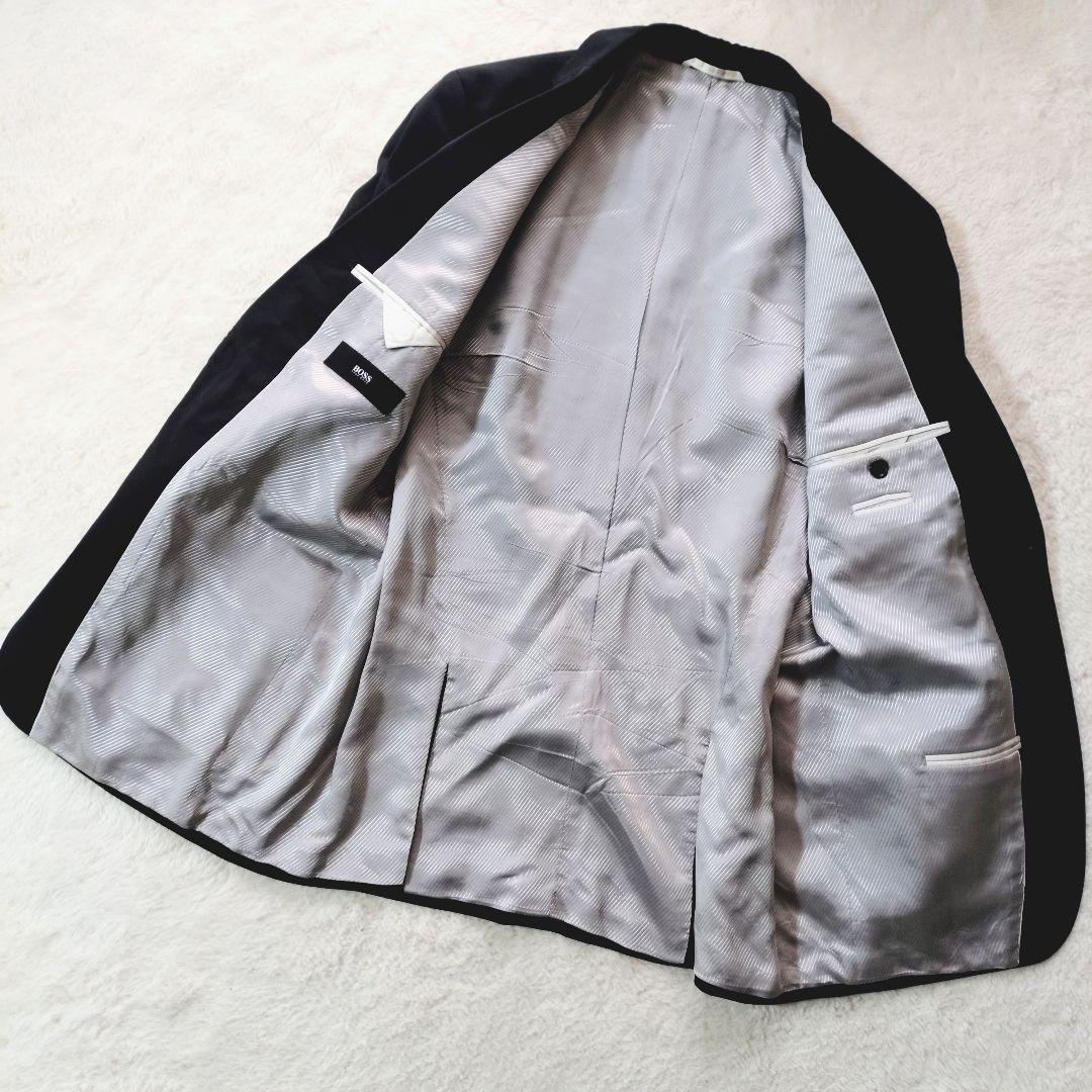 美品 HUGOBOSS 大谷翔平 スーツ セットアップ ブラック 46