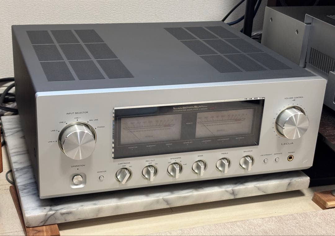 【美品】LUXMAN L-550AX Ⅱ プリメインアンプ L-550AX2