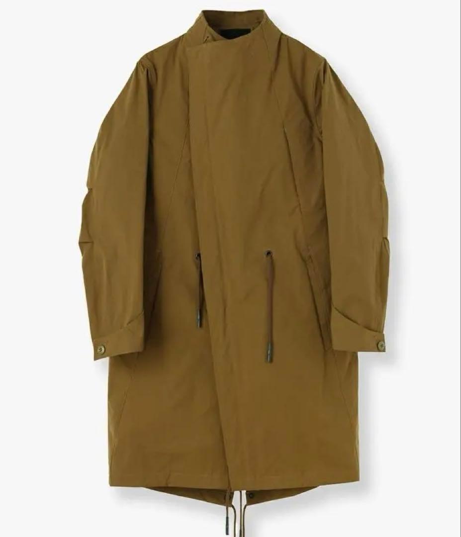 試着のみ・junhashimoto 4WAY ラップモッズコート レザー