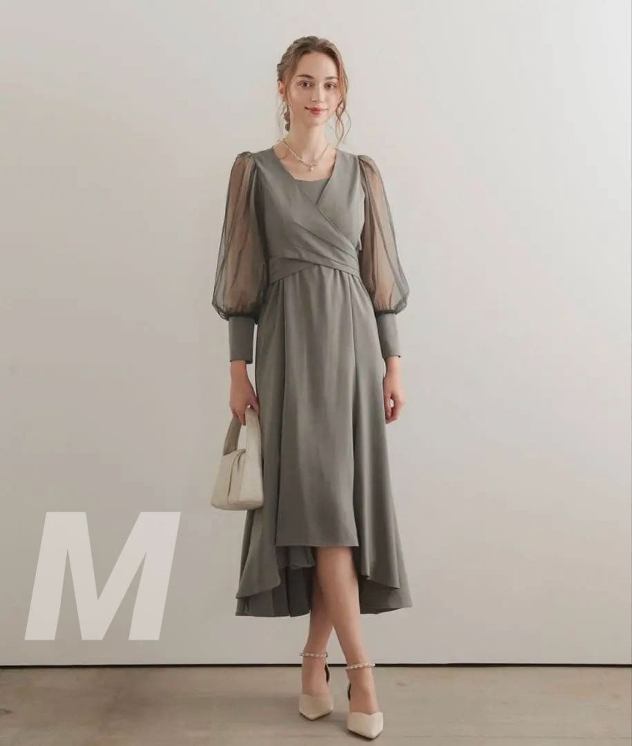 ★新品タグ付き★ドリードール　クロスデザインドレス　2wayドレスパール　結婚式