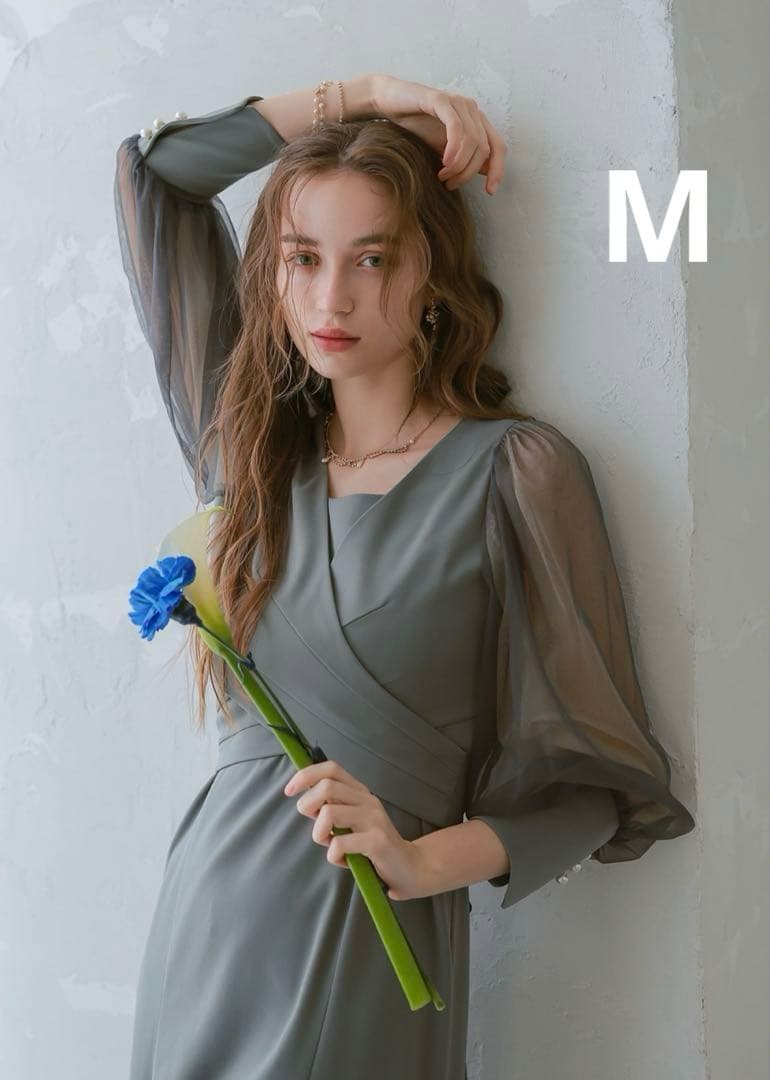 ★新品タグ付き★ドリードール　クロスデザインドレス　2wayドレスパール　結婚式