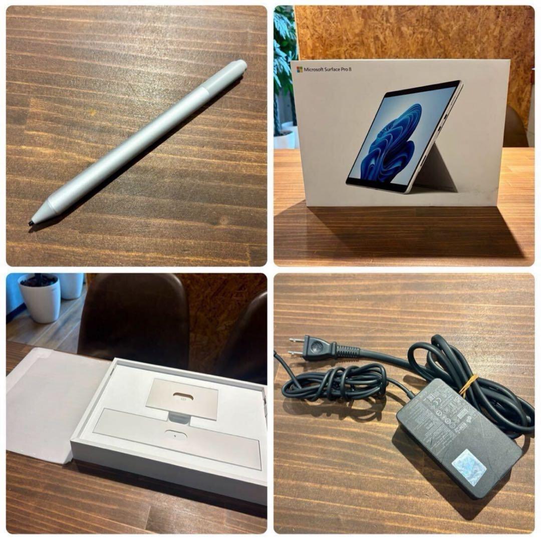 【良品】Surface Pro8 core i5 Office+純正タッチペン付