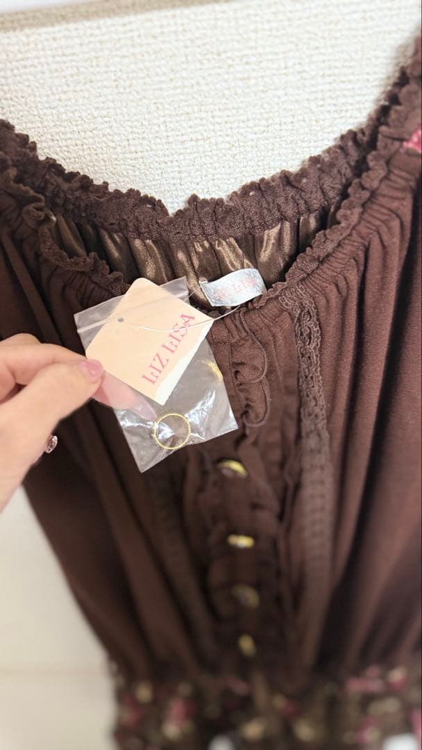 リズリサ　平成　2000s ワンピース　チュニック　花柄　姫系