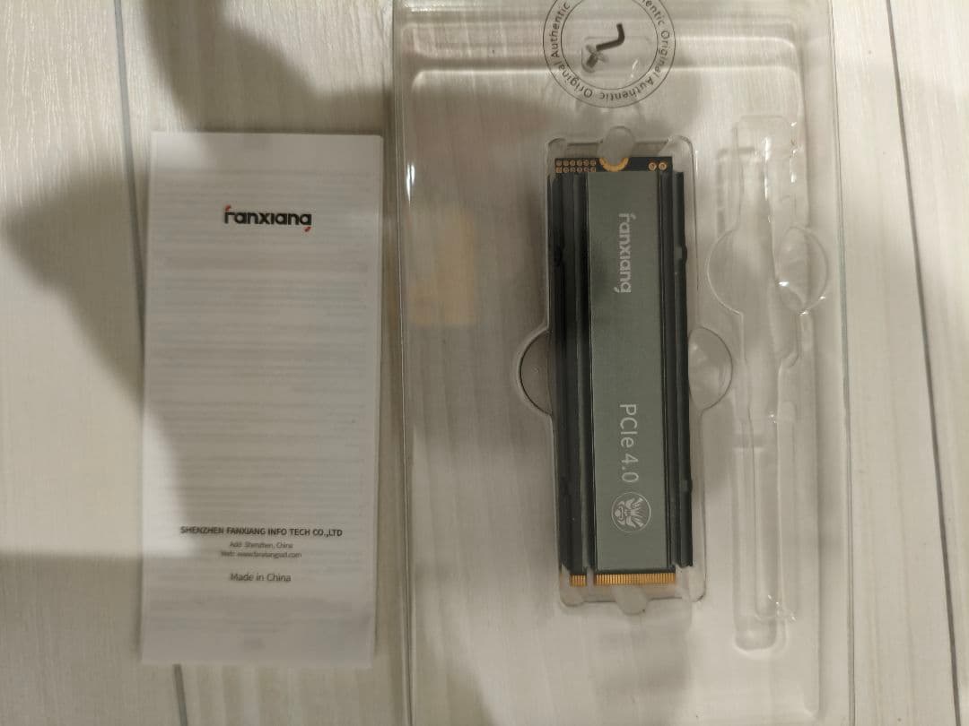 内蔵型SSD Fanxiamg M.2 SSD 1TB