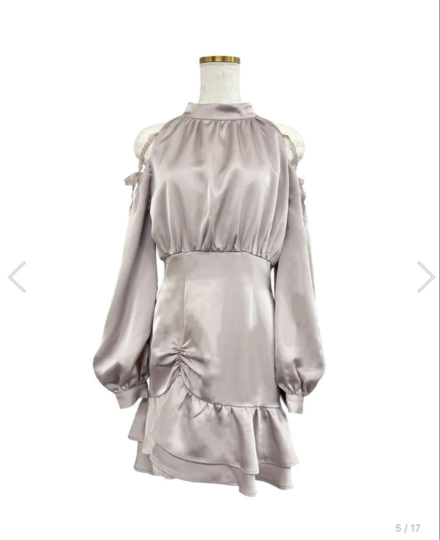 ワンピース rosemuse Open shoulder mini dress S