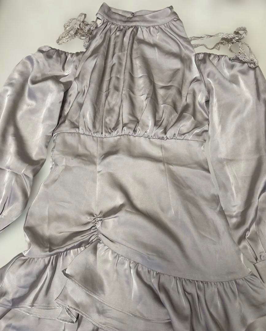 ワンピース rosemuse Open shoulder mini dress S