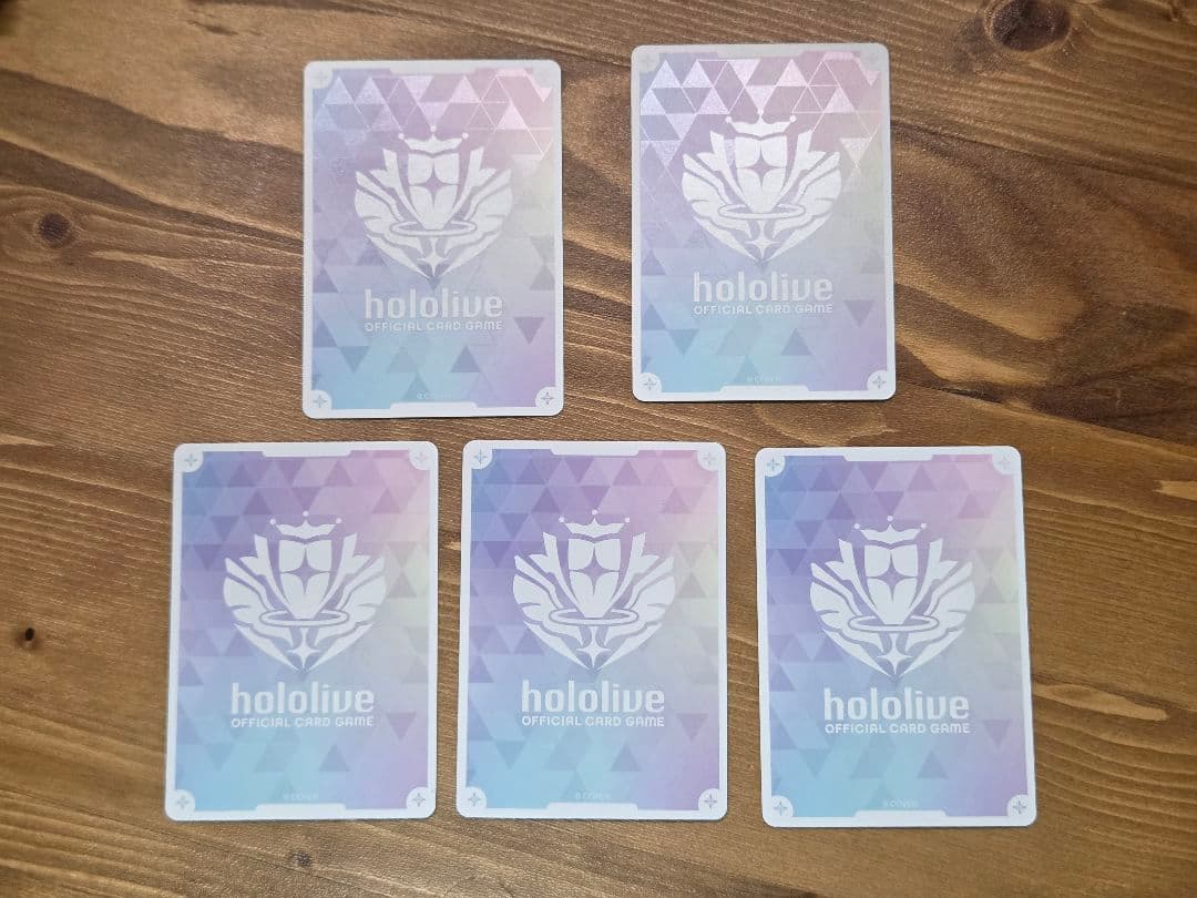 ホロライブカード　青エール　SY 星街すいせい 5枚