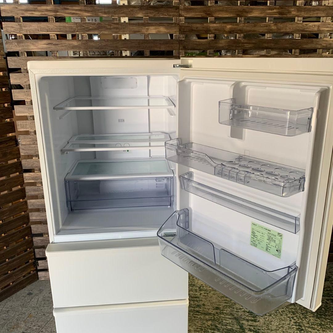 J416\" AQUA 272L 冷蔵庫 AQR-27K(W) 21年製 ホワイト