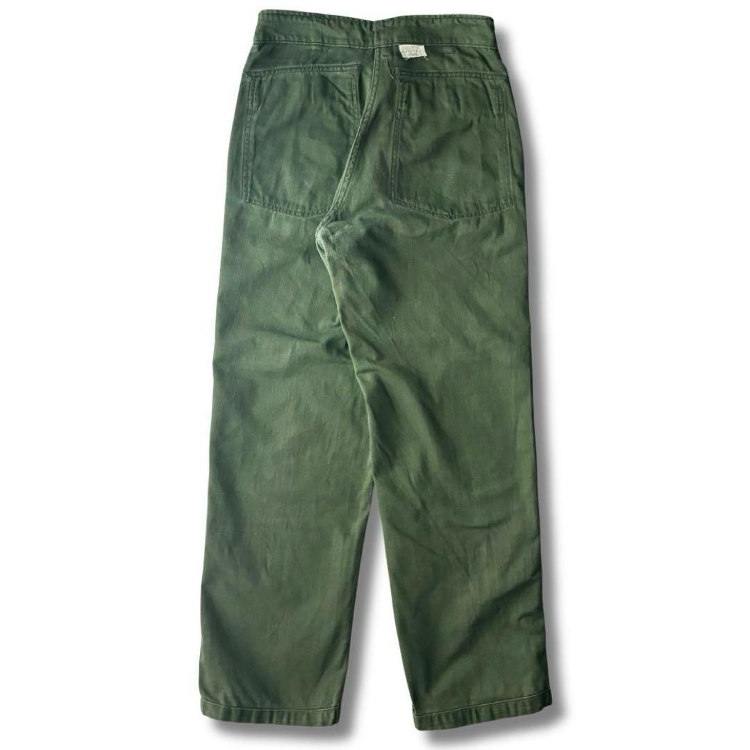 実物 60s US ARMY 米軍 アメリカ軍 ベイカーパンツ OG107 32