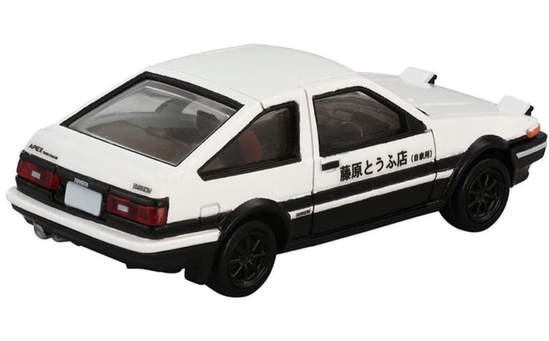 トミカプレミアムunlimited 頭文字D 藤原豆腐店 ＆ AE86 トレノ