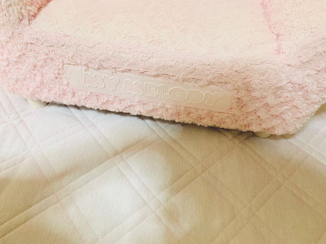 み*ゅ様 マイメロディ フワフワボアソファ 一人用 中古