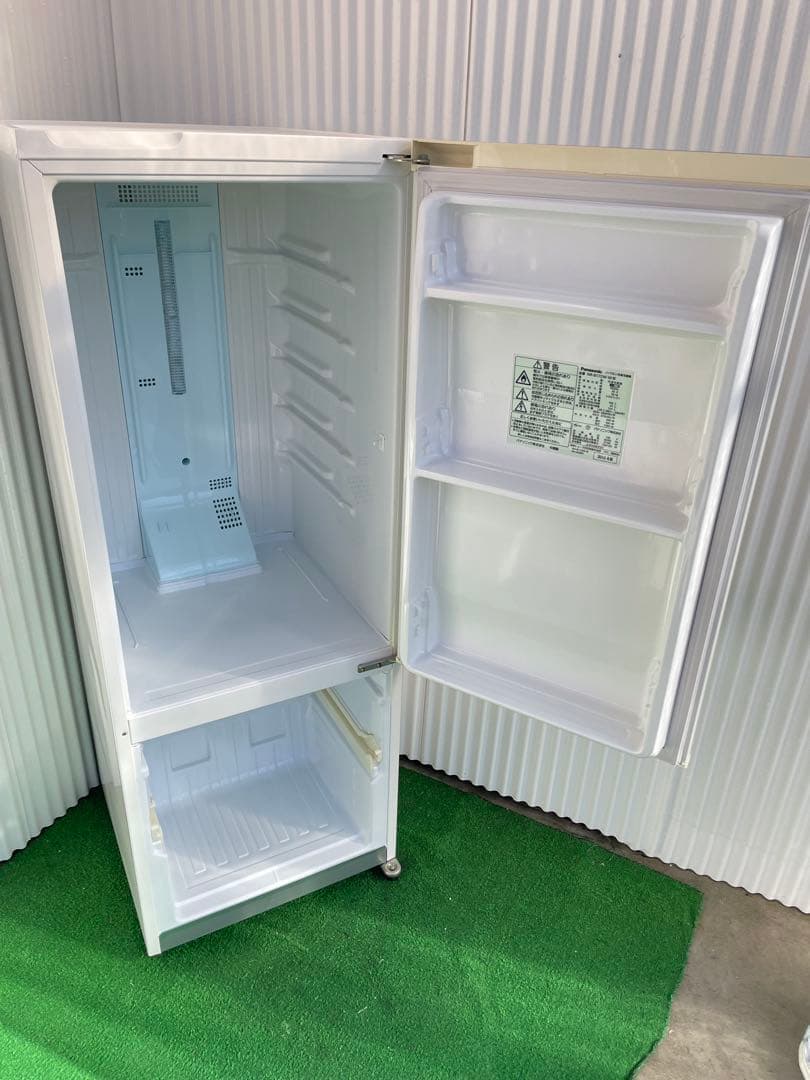 908 パナソニック ホワイト 大きめ2ドア冷蔵庫 168L 一人暮らし 単身