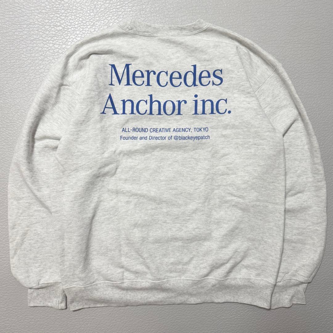 未使用 Mercedes Anchor Inc. スウェット グレー Hanes