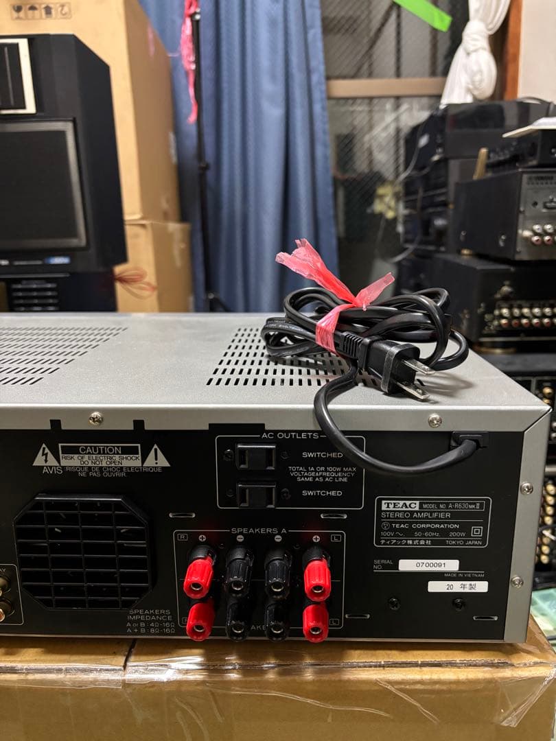 TEAC A-R630mkII STEREO AMPLIFIER 極美品