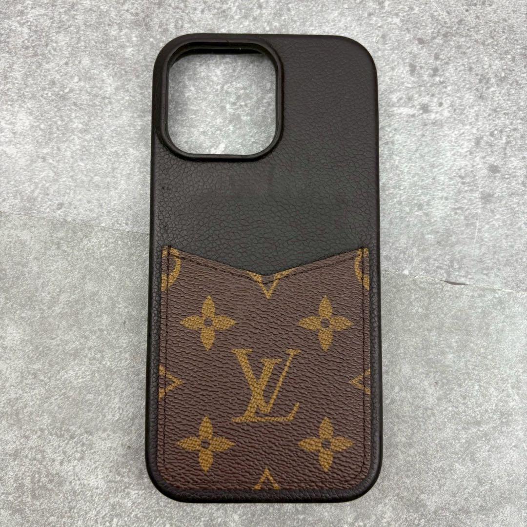 現行品 ルイヴィトン バンパー iPhone16PRO max モノグラム
