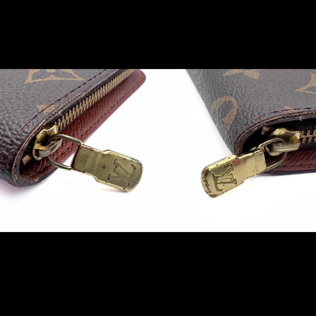 訳アリ☆ルイヴィトン ポルトモネジップ ラウンドファスナー財布 M61727