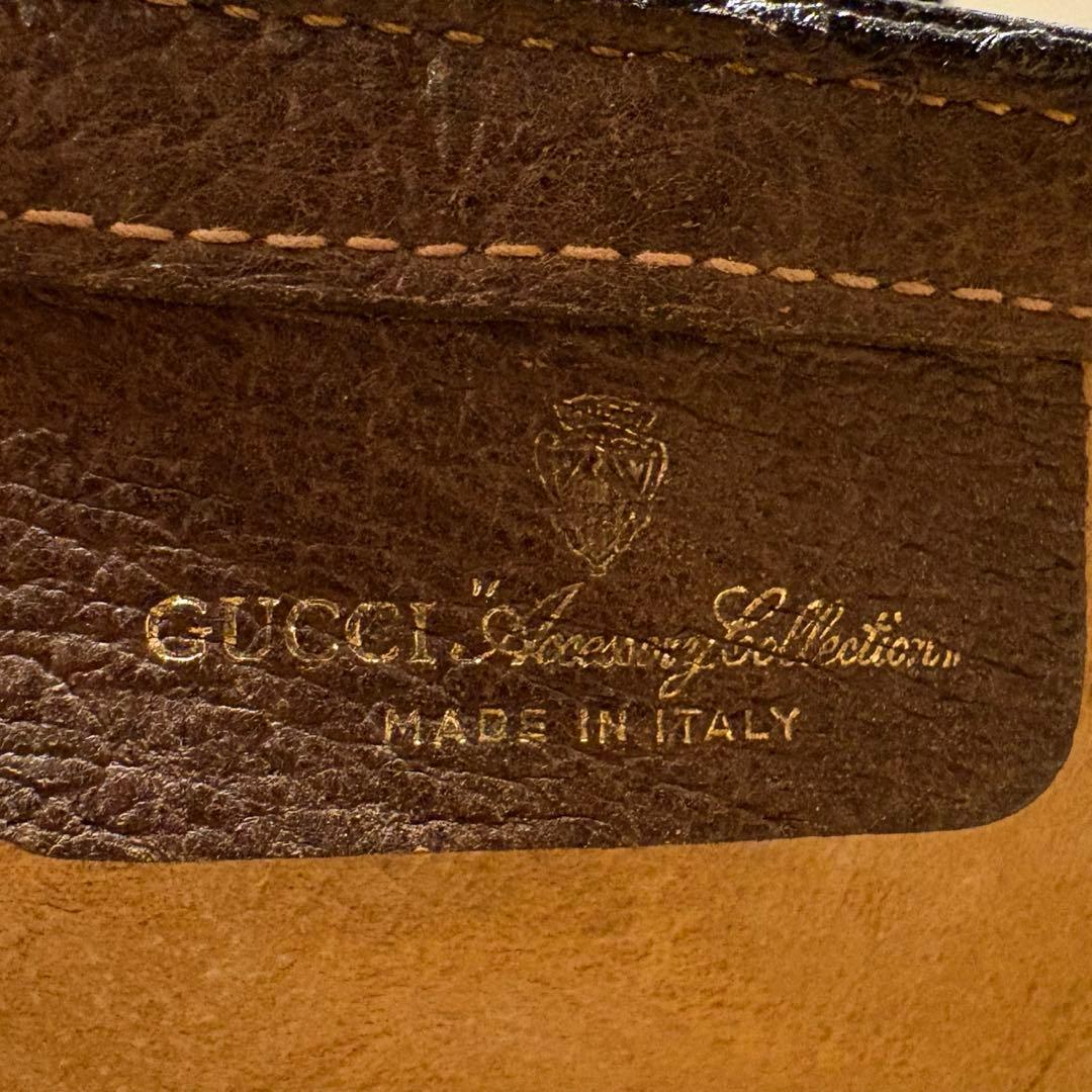 美品　GUCCI クラッチバッグ シェリーライン オールドグッチ　セカンドバッグ