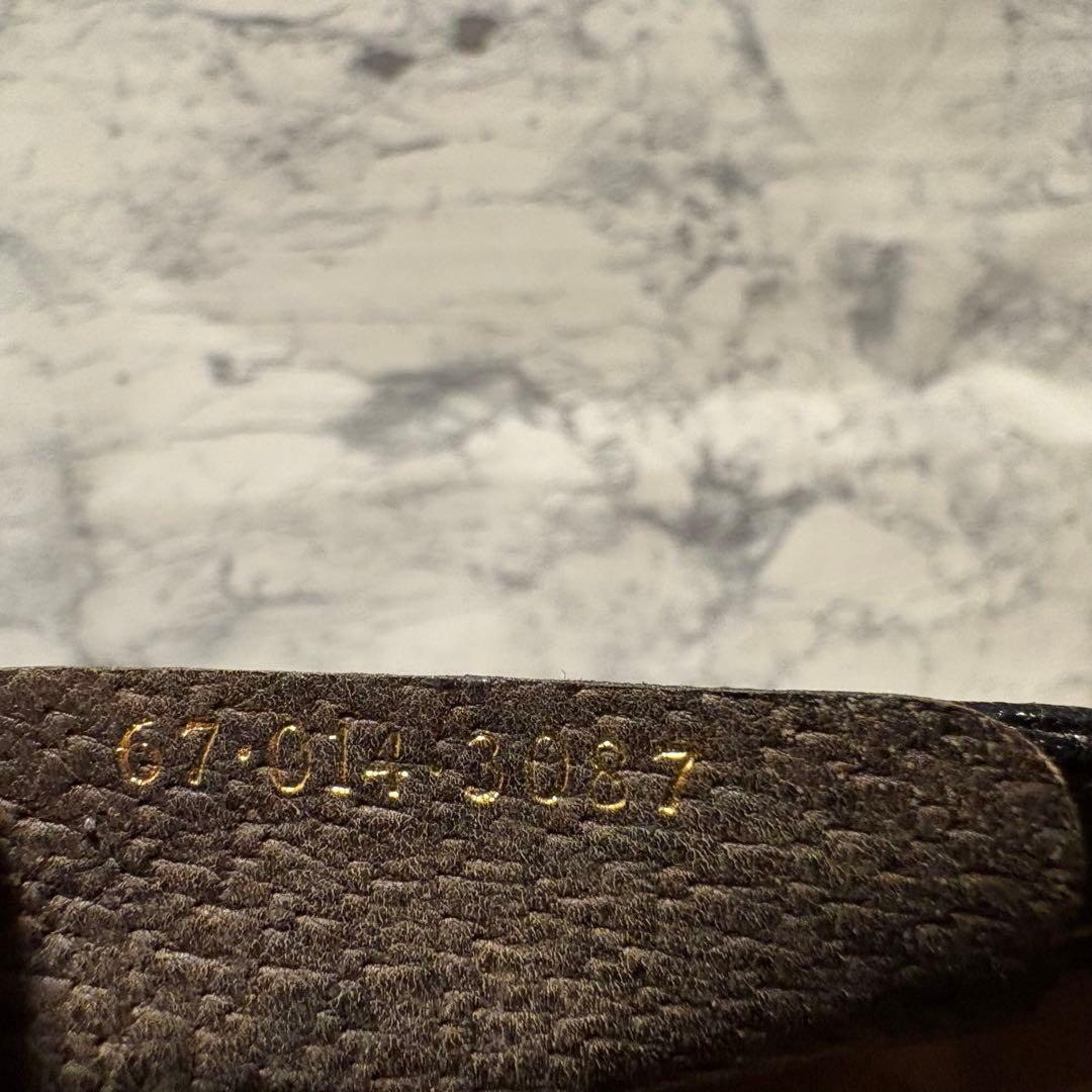 美品　GUCCI クラッチバッグ シェリーライン オールドグッチ　セカンドバッグ