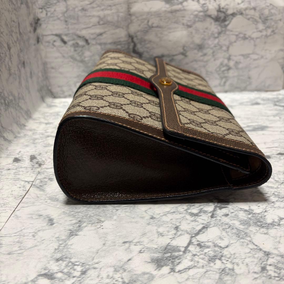 美品　GUCCI クラッチバッグ シェリーライン オールドグッチ　セカンドバッグ