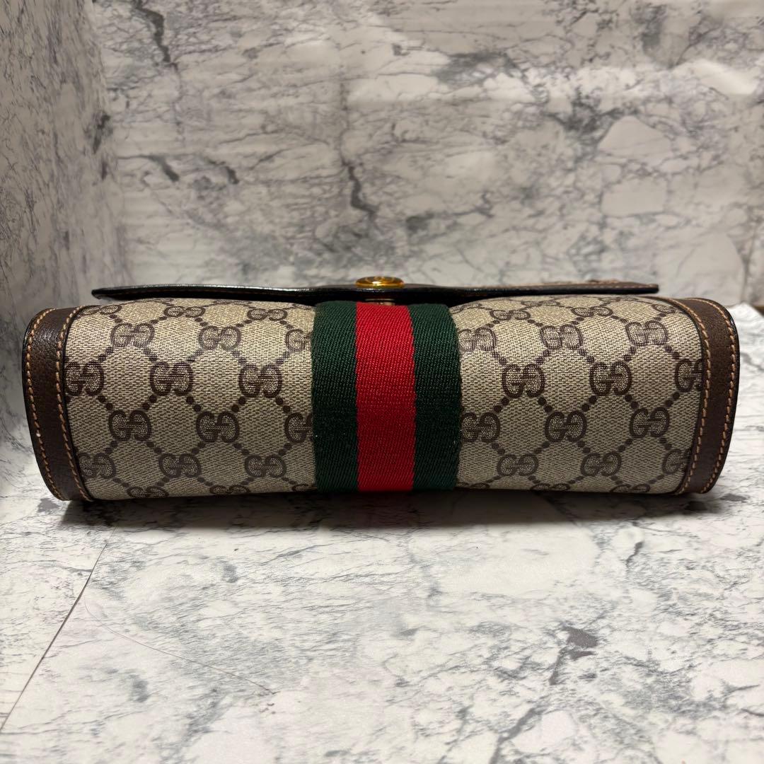 美品　GUCCI クラッチバッグ シェリーライン オールドグッチ　セカンドバッグ