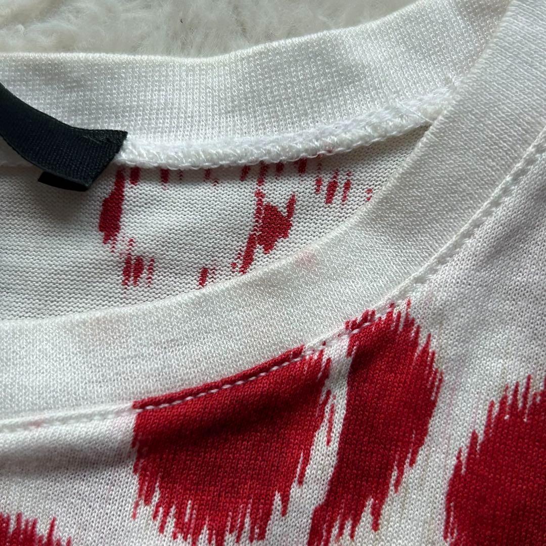 美品✨グッチ Tシャツ 花柄 ボタニカル ロゴプリント 白 XS トムフォード期