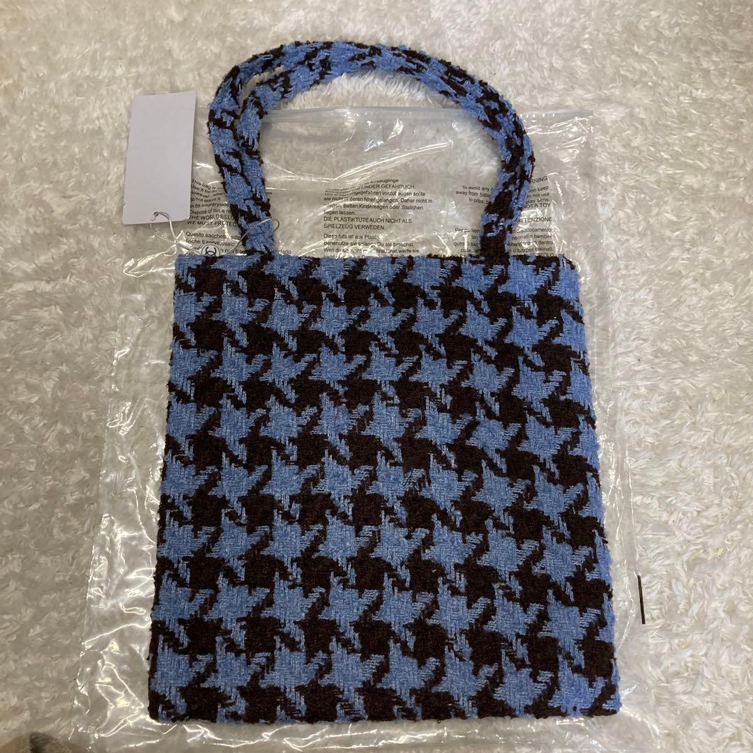 CHANEL ツイードトートバッグ　パールビジュー