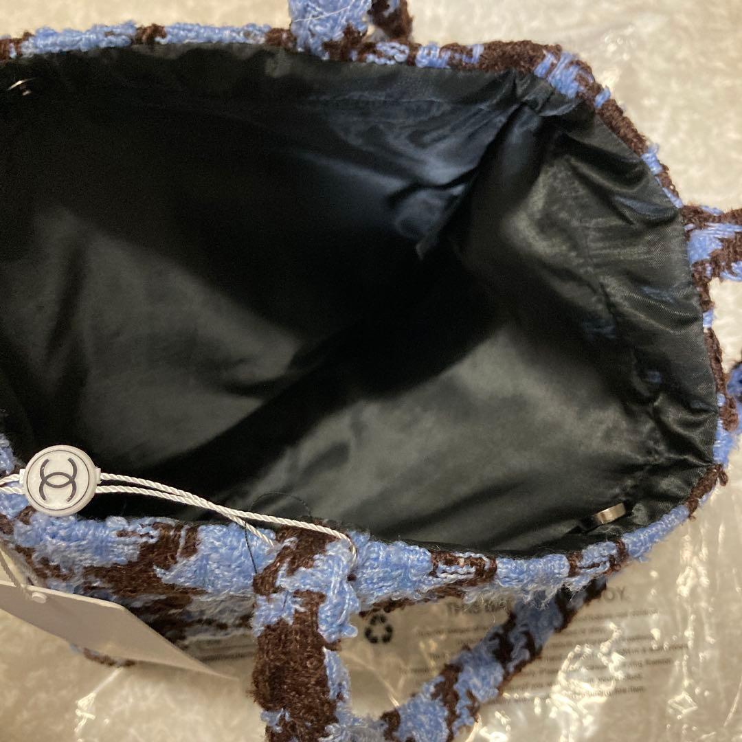 CHANEL ツイードトートバッグ　パールビジュー