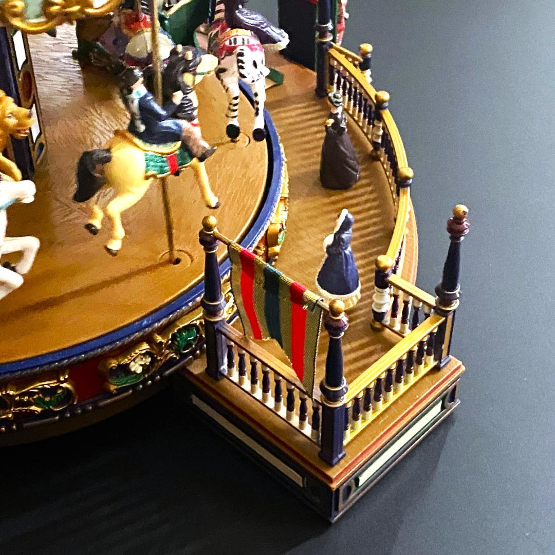 【美品】ミスタークリスマス★メリーゴーランド★オルゴール★カルーセル