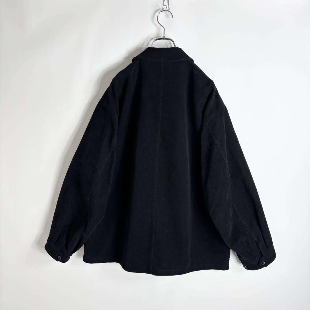 steven alan BRSH MOLE SKIN COVERALL 黒 L