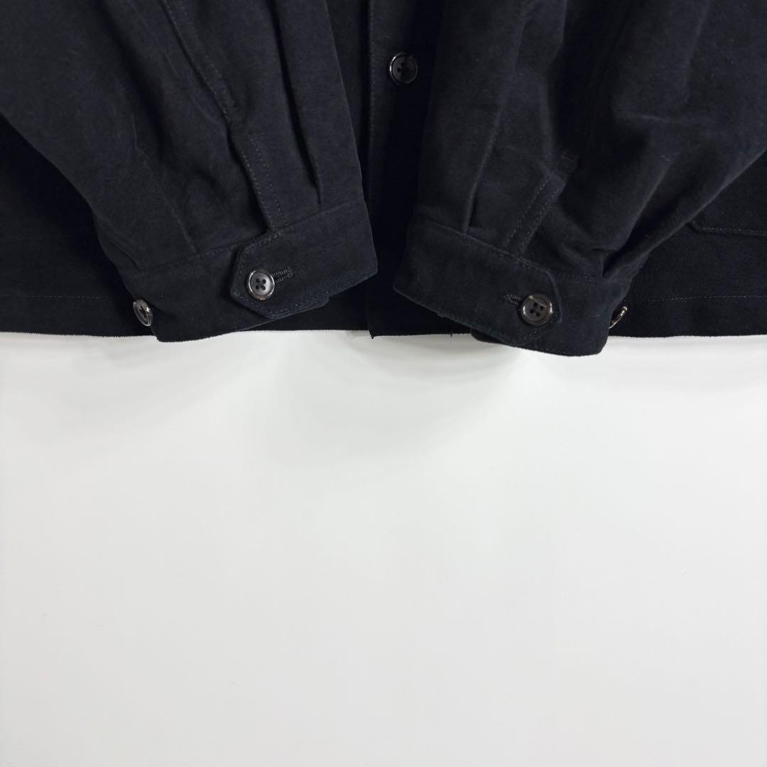 steven alan BRSH MOLE SKIN COVERALL 黒 L