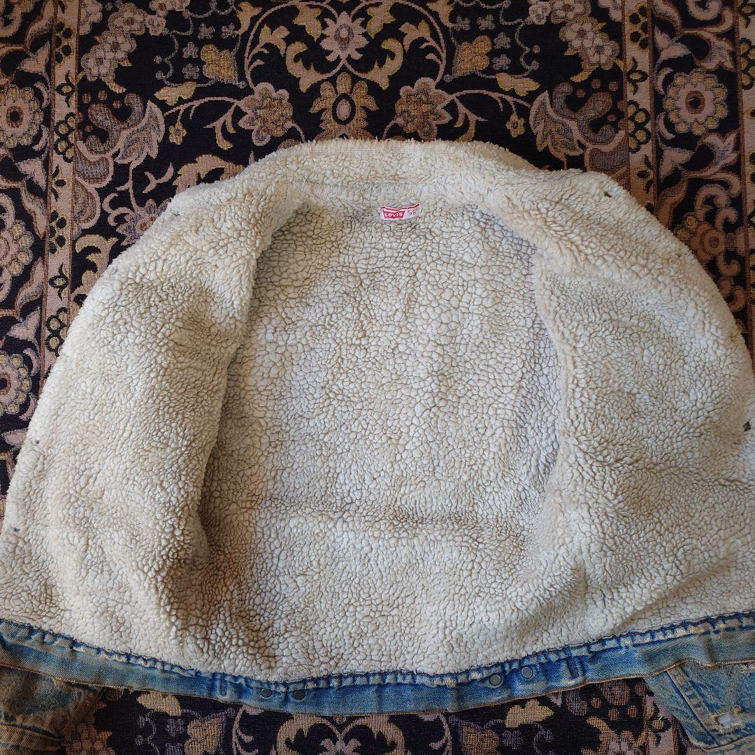 【雰囲気バチバチ】70s Levi’sボアGジャン／激ヤレ名品　70605