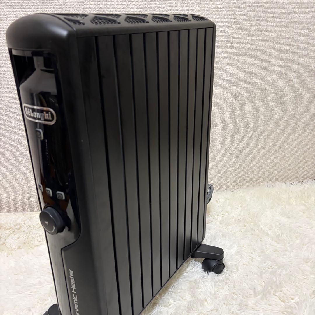 デロンギ オイルヒーター MDHU15-PB ブラック リモコン付き