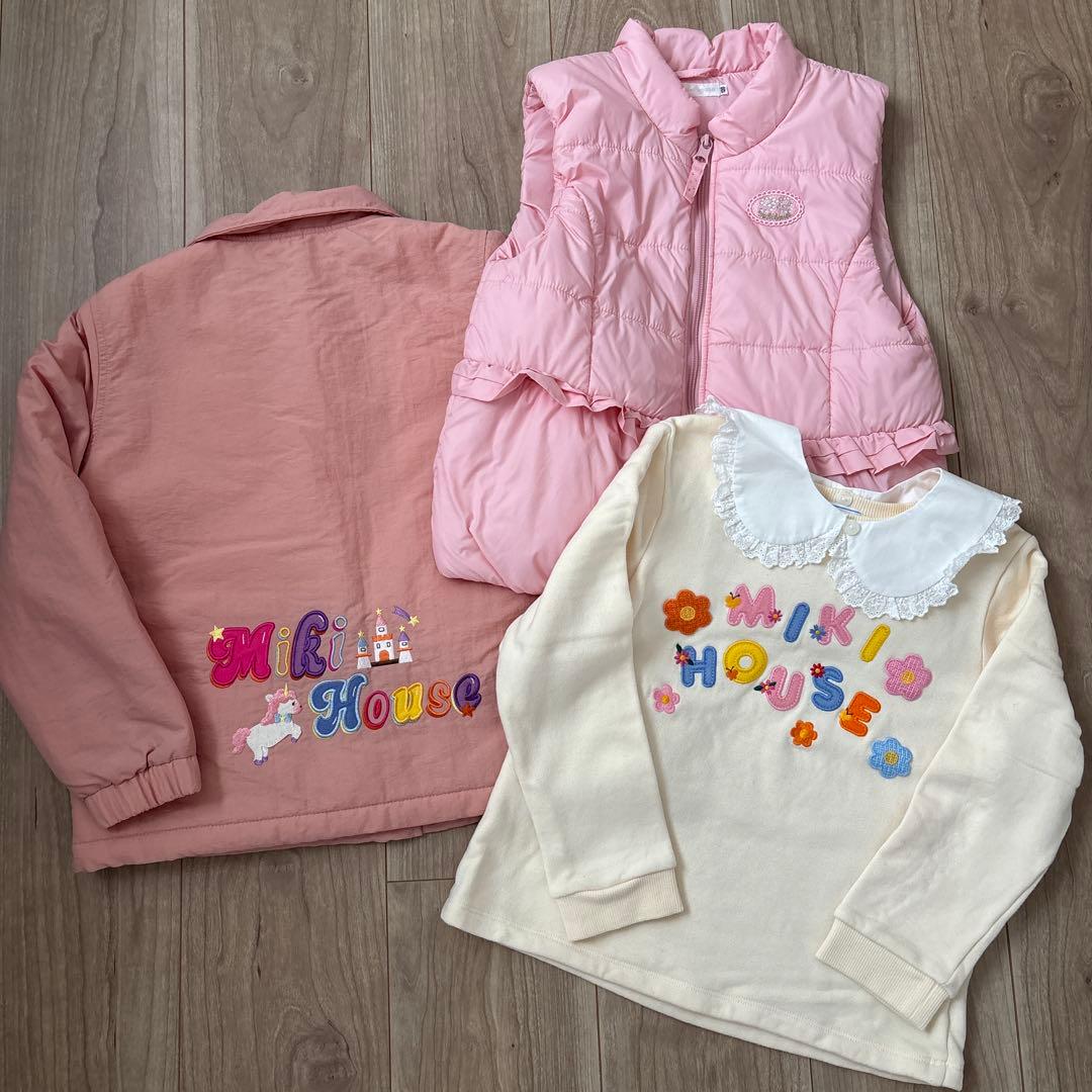 TIME SALE ミキハウス2023年福袋限定品　アウター　トレーナー