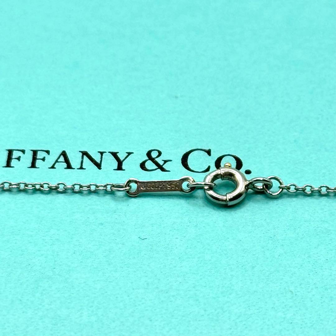 極美品 ティファニー ネックレス ティアドロップ PT950