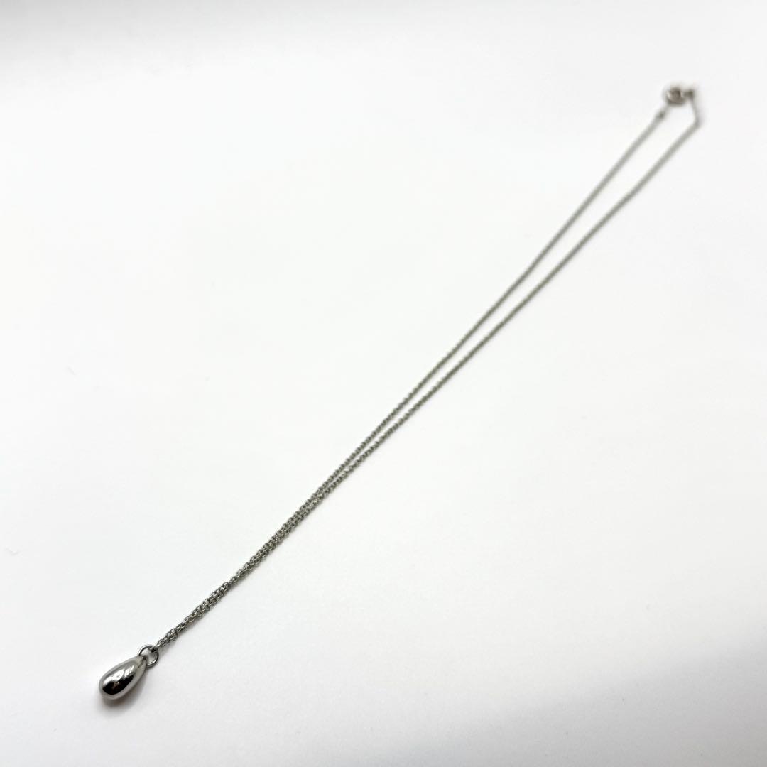 極美品 ティファニー ネックレス ティアドロップ PT950