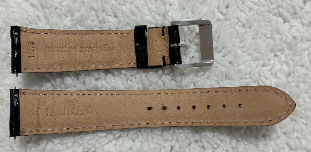 グランドセイコー 純正尾錠+本ワニ革ベルト