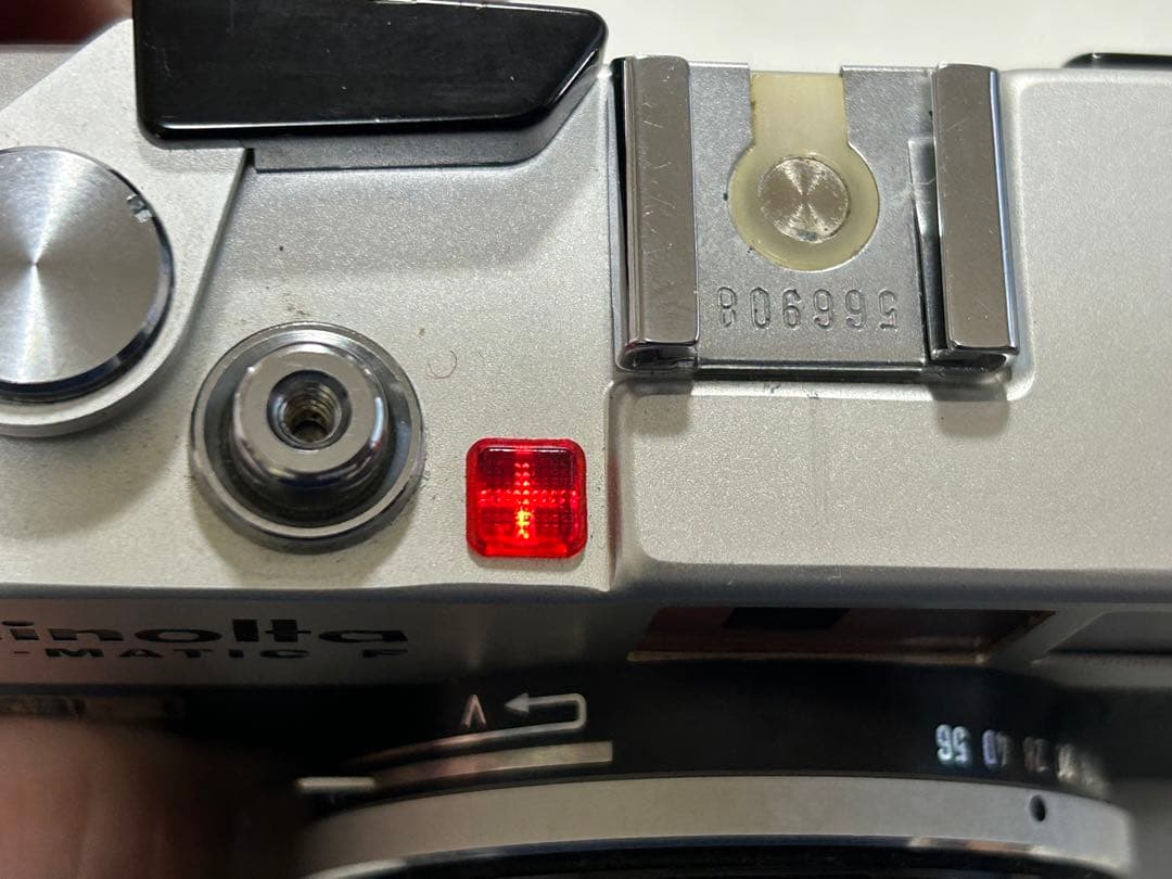 【使える!モルトOK】Minolta Hi-Matic F 美品！動作確認済み！