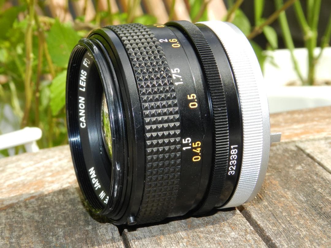 極美品　Canon FD 50mm f/1.4 S.S.C.レンズ　即撮影可