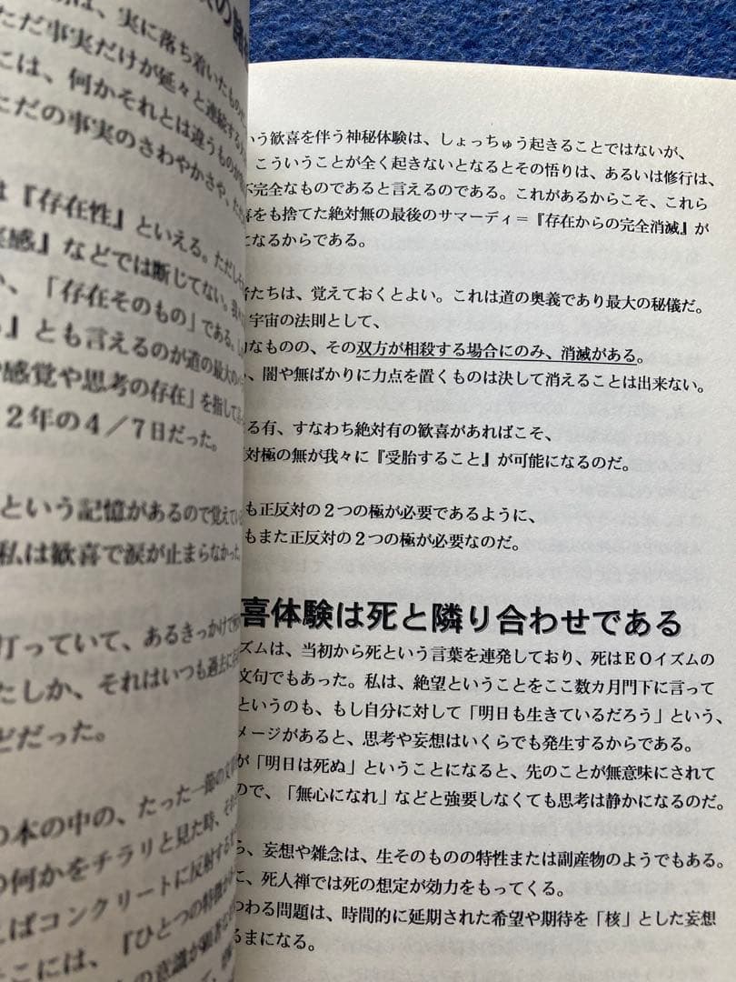 反逆の宇宙～非存在への旅　EO 無明庵