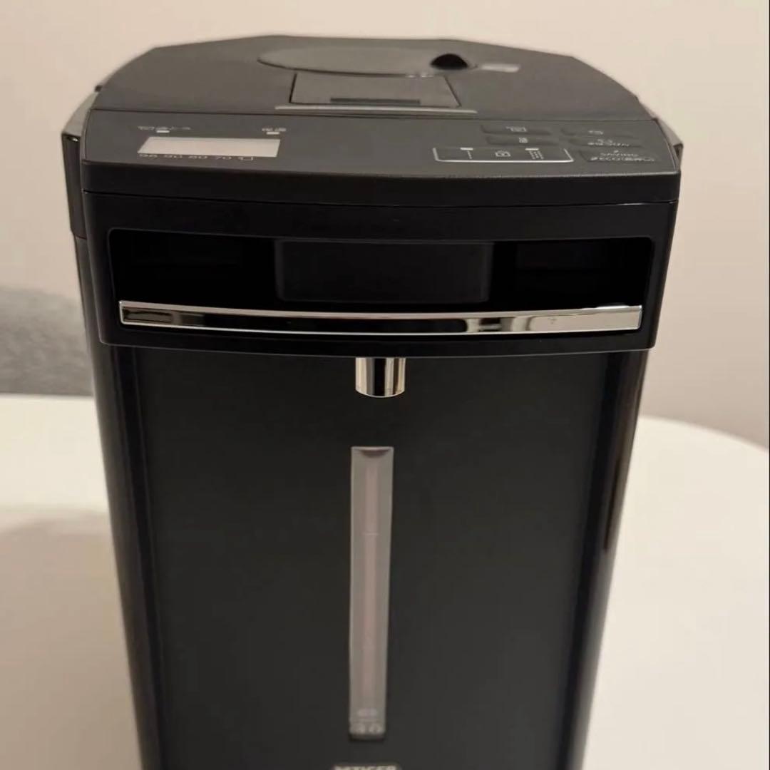 タイガー魔法瓶 電気ポット 蒸気レスVEブラック 3L PIM-G300K 保温