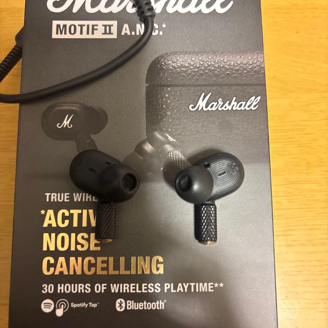 Marshall MOTIF 2 ワイヤレスイヤホン