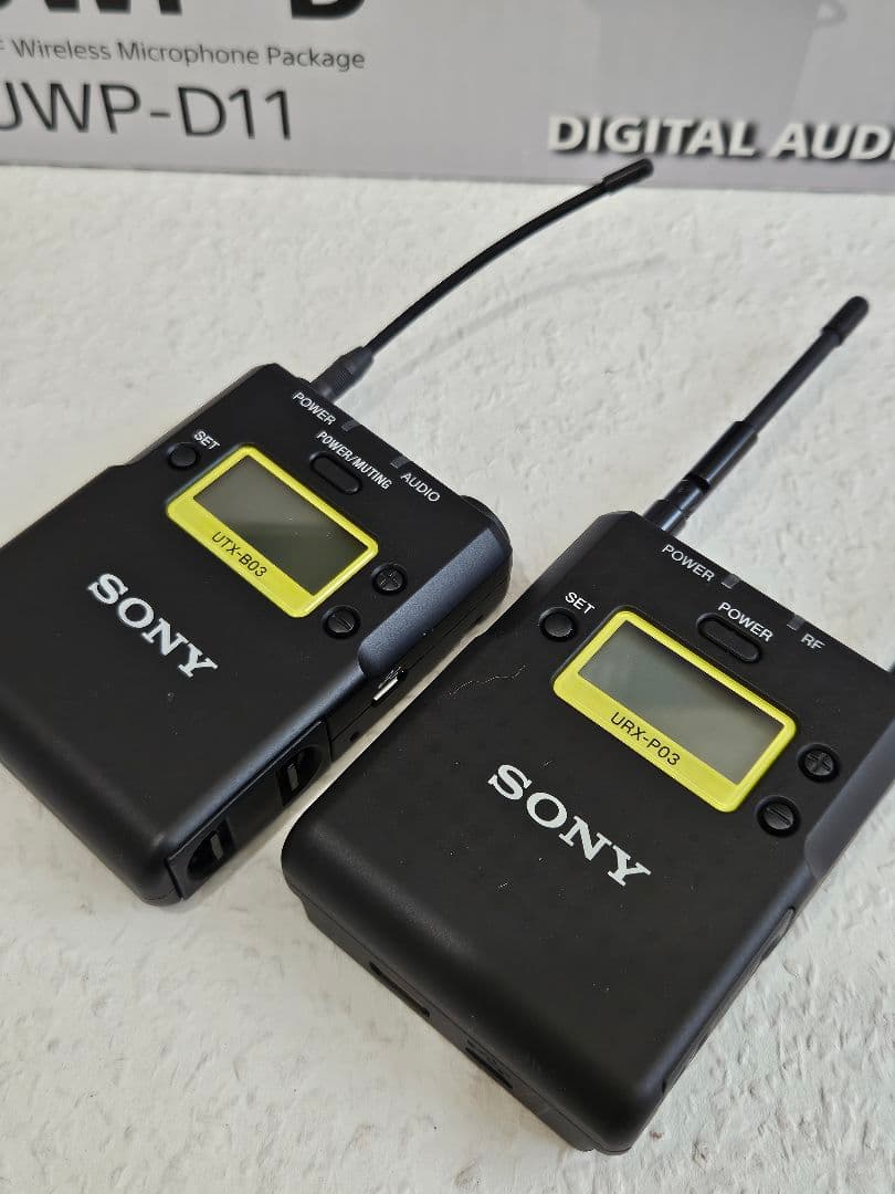 【推しの生声が聴けちゃう】ソニーUWP-Dシリーズ　ワイヤレス マイク