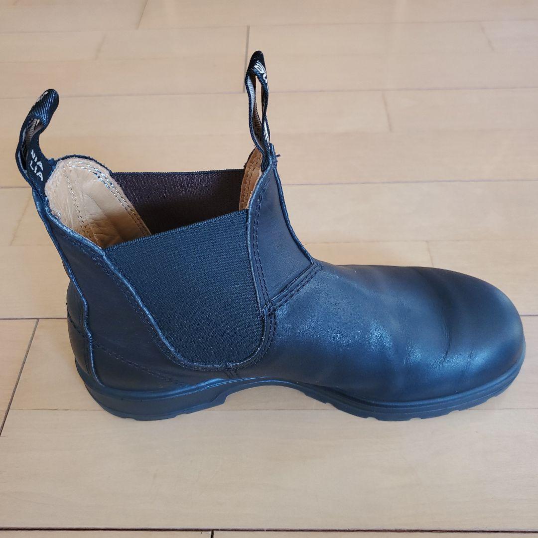 Blundstone ブラック サイドゴアブーツ