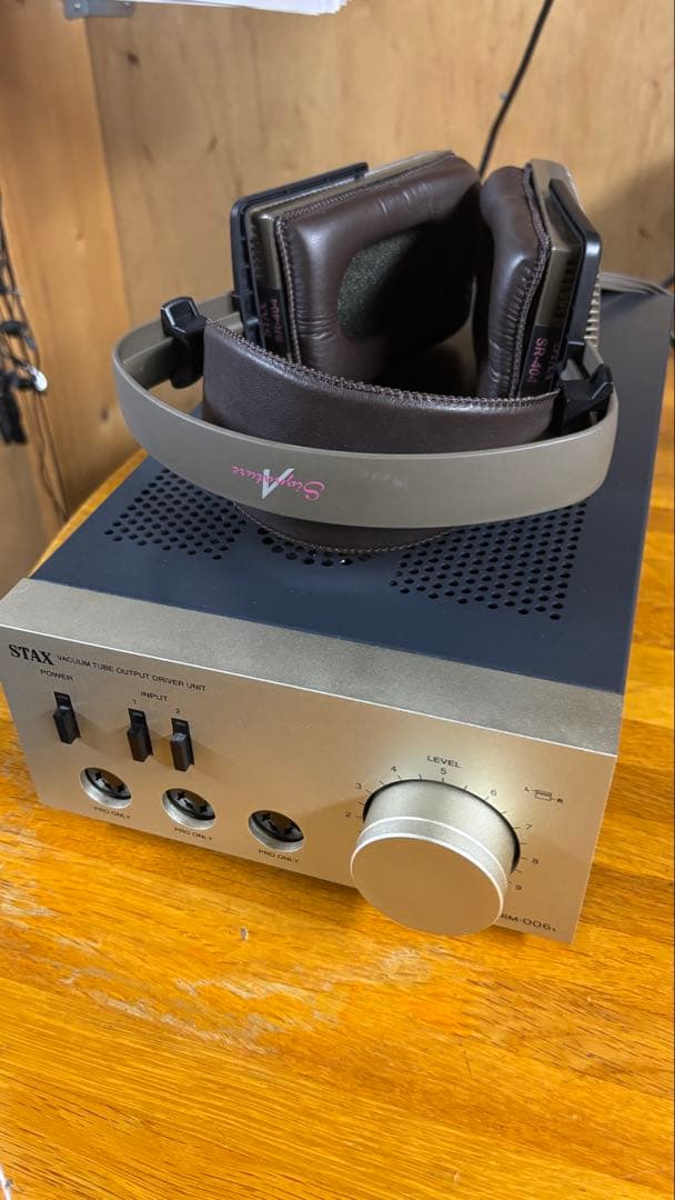 A*i様 STAX SRS-4040 SIGNATURE(ヘッドホンとのセットで