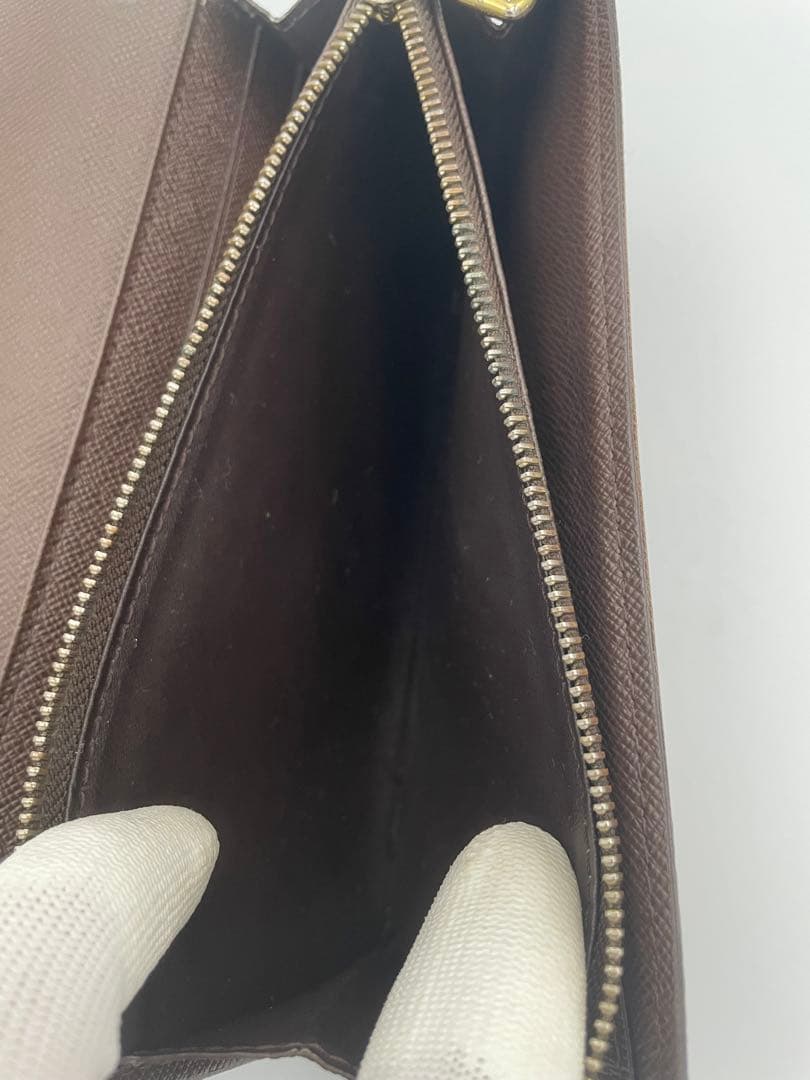 【美品】✨️ルイヴィトン ダミエ 長財布 ポルトフォイユサラ 人気モデル 男女兼用