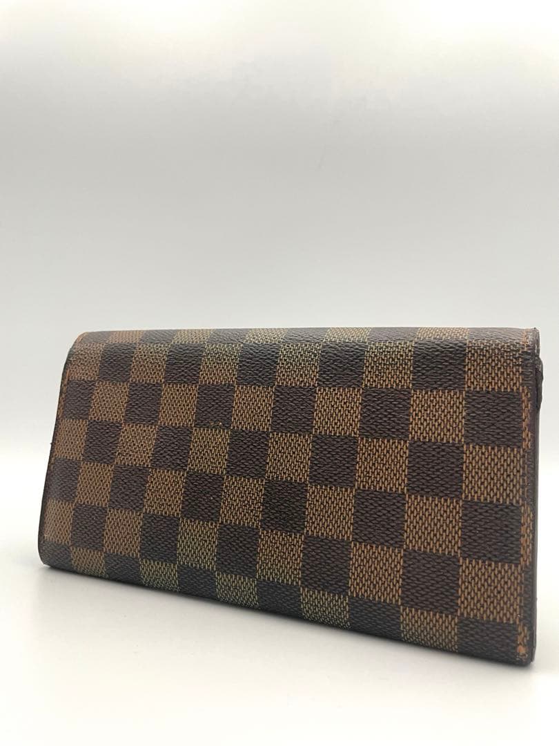 【美品】✨️ルイヴィトン ダミエ 長財布 ポルトフォイユサラ 人気モデル 男女兼用