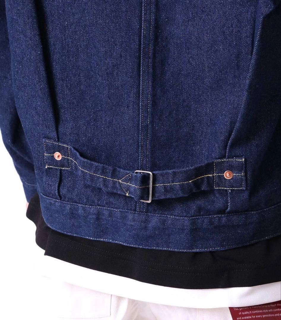 大戦モデル 革パッチ デニムジャケット Ｇジャン サイズ46 NEOSARTIC