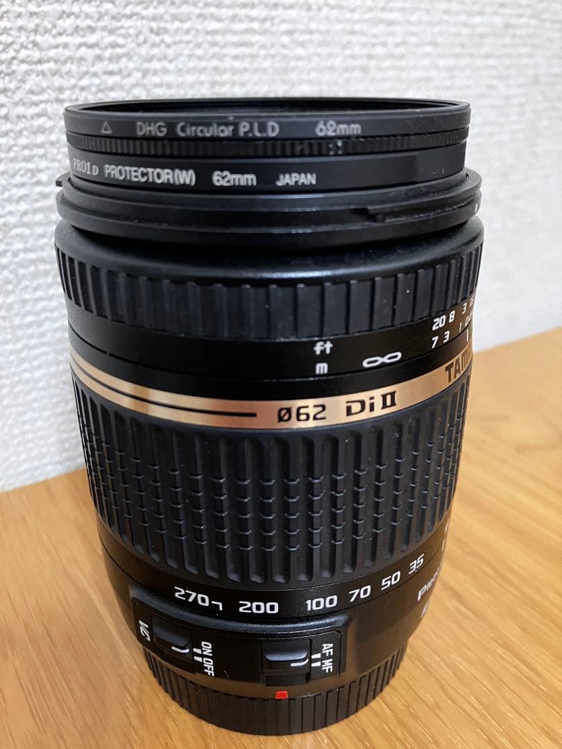 【値下】TAMRON キャノンEFマウント　18-270mm 高倍率ズームレンズ