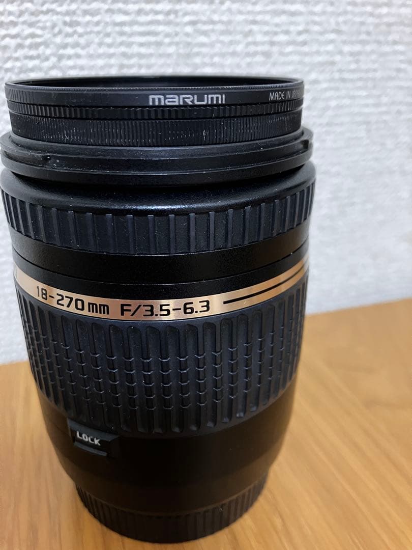 【値下】TAMRON キャノンEFマウント　18-270mm 高倍率ズームレンズ