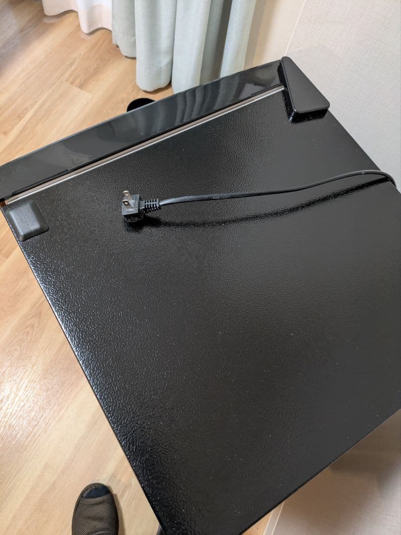 【ほぼ美品】木目調冷蔵庫　アイリスオーヤマ